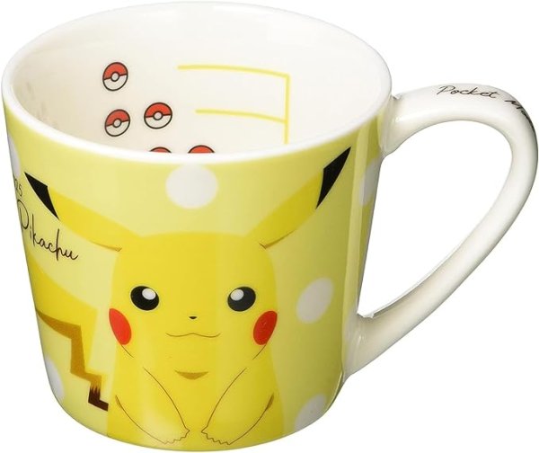 画像1: 〇ティーズファクトリー(T'S Factory) マグカップ ポケットモンスター ピカチュウ メジャーマグ 220ml PM-5524622PC [ B0BJNVRW1B / 4548626180745 / / 1875669 ] (1)