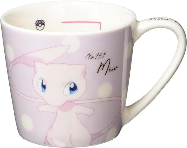 画像1: 〇ティーズファクトリー(T'S Factory) マグカップ ポケットモンスター ミュウ メジャーマグ 220ml PM-5524627MW [ B0BJNT3LPK / 4548626180790 / / 1882680 ] (1)