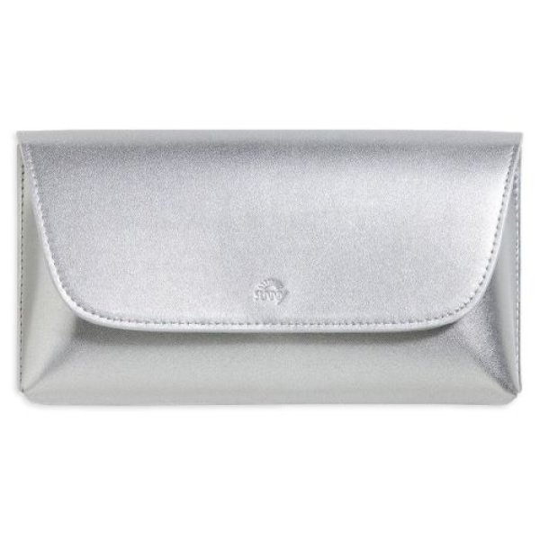 画像1: [Iroha Publishing] いろは出版 ペンケース 筆箱 SUNNY FLAT PEN POUCH LSPL-02 silver [ B0CZCVQZB6 / 4573468166367 / LSPL-02 ] (1)