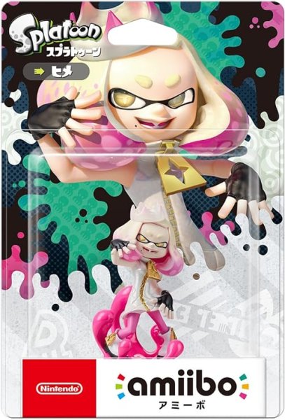 画像1: ☆amiibo ヒメ (スプラトゥーンシリーズ) [ B07BB641C4 / 4902370539509 / ] (1)