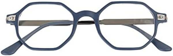 画像1: [BONOX] YGJ122 ダルトン おしゃれ 老眼鏡 シニアグラ Reading Glasses (BLUE, 1.0) [ B082WFHR4Z / 4997337057462 / YGJ122 ] (1)