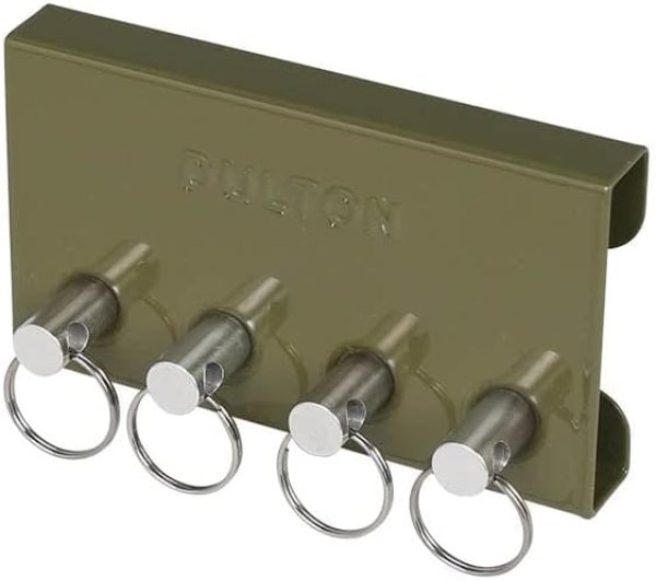 画像1: ダルトン(Dulton) マグネット キー ストレージ Keyring 4pcs OLIVE DRAB 121-375OV [ B09S9RHYVR / 4997337077590 / 121-375OV ] (1)