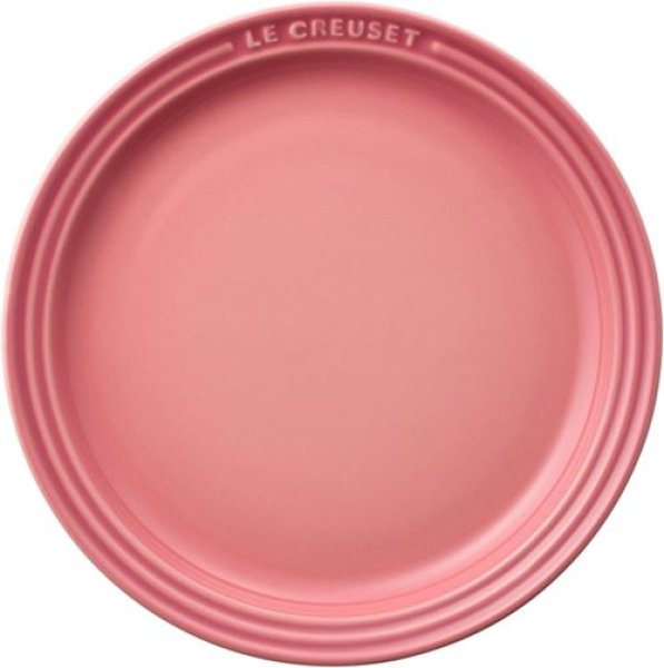 画像1: クルーゼ(Le Creuset) 陶器 皿 ラウンド・プレート 19 cm ローズクォーツ【日本正規販売品】 [ B00FN2CW92 / 630870119283 / 910140-19-178 ] (1)